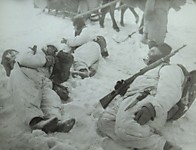 Привал. Сталинград, январь 1943 г.